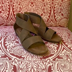 Taupe sandals